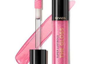 Revlon Super Lustrous The Gloss, Non-Sticky, High Shine Glossy Finish, Lightweight Moisture Enriched With Agave, Moringa Oil Capuacu Butter – Pinkissimo(210), 3.8Ml