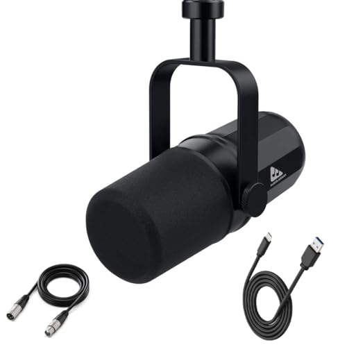 Audio Array Mic For Youtube Wireless, Microphone With Charging Case, Ai Noise Reduction, 50H Battery, 230Ft Range, Wireless Mic For Youtube, Phone, Android, Camera, Ipad & Laptop | Am-W22_V2