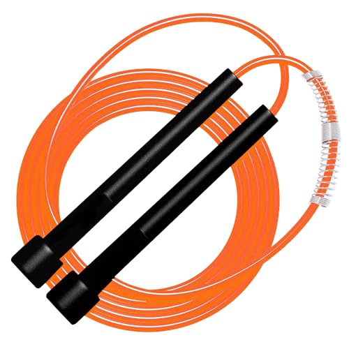 Simran Sports Black Speed Skipping Rope, Skipping Rope For Exercise, Fitness Rope, Exercise Rope, Pencil Fitness Skipping Rope, Polyvinyl Chlorine (Pvc)