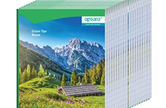 Apsara Small Size Softbound Notebook 19X15.5 Pages 92 Single Line