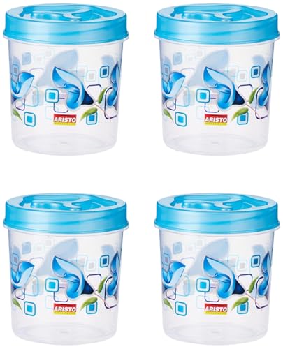 Cello Tropical Lagoon Dazzle Series Opalware Dinner Set Of 37 Pieces For Family Of 6 | Bone-Ash Free & Leadfree Opal Glass, Microwave & Dishwasher Safe Plates & Bowls Crockery Set For Dining & Gifting