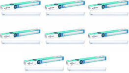 Wipro 10 Watt Led Tubelight Batten (Color-White/6500K,Size: 2 Feet)- Pack Of 8 10 W 54 Cm Tube Light(White, Pack Of 8)