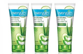 Everyuth Naturals Nourishing Aloe Vera & Cucumber Gel| Protects From Acne, Cuts & Rashes|Refreshing & Soothing Care|Paraben Free|For Oily, Dry, Normal, Combination & Sensitive Skin – 150 G (Pack Of 3)