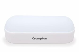 Crompton 10W Wall Lamp Led Rectangle Shape Outdoor Bulkhead Waterproof Light For Outdoor Garden Bathroom Light (Cool Day Light Pack Of 1)