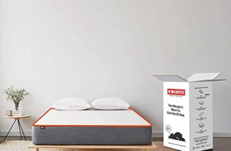 Coirfit Ortho Dual Hard & Soft Queen 6 Inch Hr Foam Roll Packed Mattress,(78X60X6), (White)