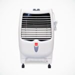 Cello Gem 35 Litres Heavy Duty Vertical Commercial Air Cooler | High-Density Honeycomb Cooling Pads, Auto-Fill Water Technology, Powerful Air Flow | Long Life Air Cooler For Office & Personal Use