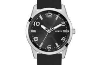 Guess Monte Round 42Mm Black Dial Analog Men Watch – Gw0805G1