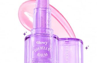 Glamveda Glowy Ph Jelly Lip Balm | Custom Pink Tint + Glossy Shine | Hydrating & Non-Sticky Lip Balm | 4G