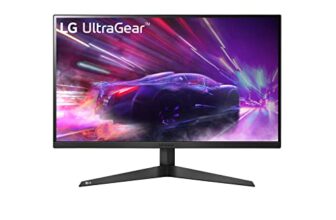 Lg Ultragear Gaming 27 Inch (68.4 Cm) Full Hd (1920 X 1080) 165Hz, 1Ms, Freesync Premium, Hdmi X 2, Display Port, Hp Out – 27Gq50F (Black)