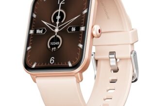Boat Wave Call 2 With 1.83” Hd Display, Advanced Bt Calling, Functional Crown, Cloud & Custom Watch Faces, Multiple Sports Modes, Ip67, Hr, Sleep & Spo₂ Monitor Smart Watch(Orchid Blush)