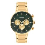 Timex Green Round Dial Analog Men’S Watch – Tweg28401