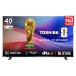 Toshiba 100 Cm (40 Inches) Hd Ready Smart Led Tv | Dolby Audio & Dts Virtual:X | Game Mode | Regza Engine | Vidaa Os | 40V35Rp (Black)