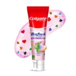 Colgate Maxfresh Rainbow Fresh Gel Toothpaste, With Heart Shaped Cooling Crystals, Triple Mint Flavour, And Ultrafreeze Technology For Intense Freshness, 100G