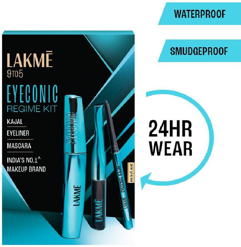 Lakmé Collection – Eye Regime Kit(Black, 13.35 G)