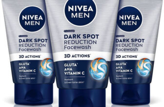 Nivea Men Dark Spot Reduction Cleanser Combo, With Vitamin C, Aha, For Even Tone Skin Face Wash(300 G)