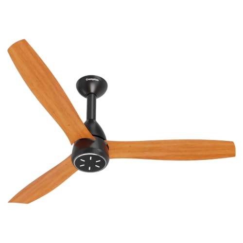 Crompton Energion Grace 1200Mm Bldc Ceiling Fan | Point Anywhere Remote Control | Bee 5 Star Rated Energy Efficient | Superior Air Delivery | 4* Year Manufacturer Warranty | Matte Black