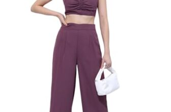 Tokyo Talkies Women Crop Top With Trouser