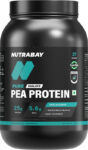 Nutrabay Pure 100% Pea Isolate Plant-Based Protein(2 Pounds, Unflavored)