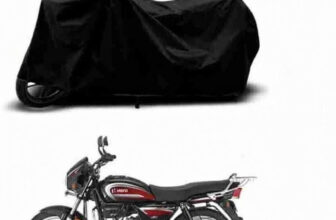 Trendymart Waterproof Two Wheeler Cover For Hero(Splendor, Black)