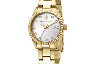 Maserati Competizione Date Analog Dial Color Silver Women Watch – R8853100506