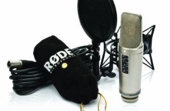 Rode Nt2-A Large Diaphragm 3 Polar Pattern Studio Condenser Omnidirectional, Unidirectional Xlr Microphone (Metallic)
