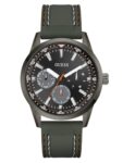 Guess Round 44Mm Black Dial Analog Men Watch – Gw0964G3