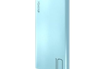 Powerup Boost 10000 Mah Power Bank Fast Charging With 3 Ports Micro, Type C & Usb Compatible For Smartphones/Tablet/Smartwatch/Bluetooth Headphone & Speakers – Blue