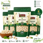 English Nuts Handpicked Makhana 1Kg Makhana(4 X 250 G)