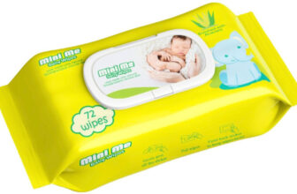 Mini Me Soft Cleansing Baby Wipes With Aloe Vera & Vitamin E -72 Wipes Pack Of 1