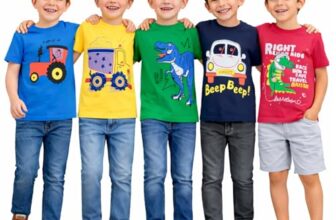T2F Boy’S Cotton Printed Regular Fit T-Shirt (Pack 0F 5)