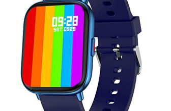 Fcuk Fit Pro Full Touch 1.69″ Superior Display Smartwatch (Color: Blue), Sleek Design Metal Body, 8 Sport Modes, Spo2, Heart Rate Monitoring, Ip 68 Water Resistance And Long Battery Life-Fcuk009C