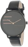 French Connection Leather Analog Black Dial Women’S Watch-Fcn00013A