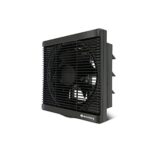 Atomberg Efficio Exhaust Fan 200Mm (8 Inches) | Bldc Motor | 20W| Low Noise | 1600 Rpm| Ideal For Bathroom, Kitchen | Easy To Clean | Installation-Square Cut (245Mm) | 2 Years Warranty | Black