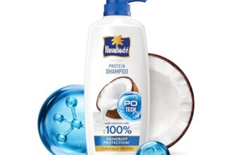 Parachute Advansed Anti-Dandruff Shampoo With Coconut Milk & Po Tech | Up To 100% Dandruff Protection | For Strong Healthy Scalp | Paraben Free | For Men & Women | 650Ml