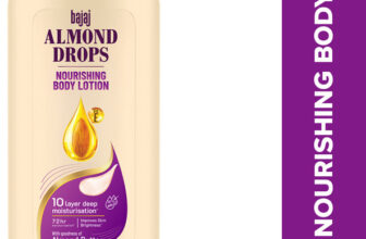 Bajaj Almond Drops Nourishing Body Lotion With Almond Butter, 72 Hr Moisture Retention(610 Ml)