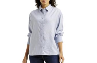 Levi’S Women’S Solid Relaxed Fit Shirt