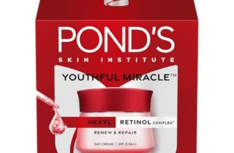 Pond’S Youthful Miracle Hexyl Retinol Complex, Renew & Repair Day Cream 50G Spf 15 Pa++
