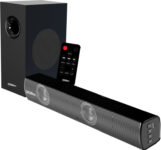 Billion Thunder 60, 60 Watts, 2.1 Channel, Immersive Cinematic Experience, Eq Modes 60 W Bluetooth Soundbar(Black, 2.1 Channel)