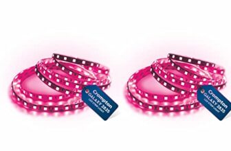 Crompton 25W Led Strip Light | 5 Meter Pink Light | Roll With 300 Leds | 22 Lumens/Led | Bright & Energy Saving | Flexible Lighting | Without Driver | Pack Of 2