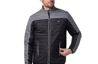 Being Human Grey Regular Fit Long Sleeves Polyester Men’S Jacket Clothing