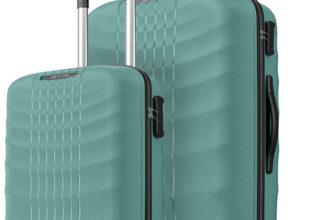 Safari Lift 55/66 4W Sage Green Cabin & Check-In Set 8 Wheels – 26 Inches