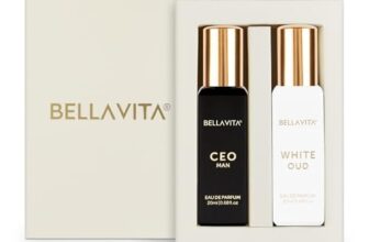 Bellavita Ceo Man And White Oud Unisex | Long Lasting Perfume Unisex | Eau De Parfum Pack Of 2X20Ml Each | Tonka, Agarwood & Orange | Woody, Spicy & Citrus Premium Fragrance